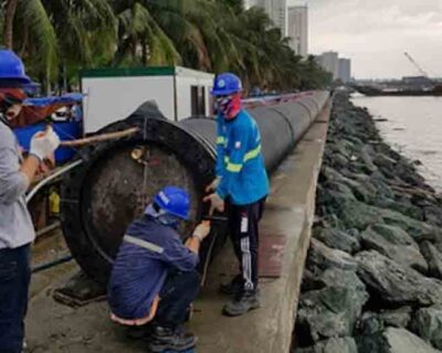 DPWH Project – Manila Bay Outfall, Manila Bay, Roxas Boulevard