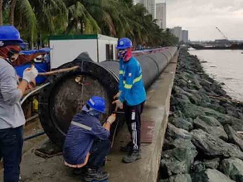 DPWH Project – Manila Bay Outfall, Manila Bay, Roxas Boulevard