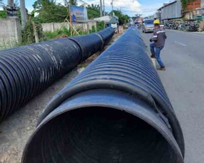 DPWH Project Construction of Access Roads San Lorenzo to Laguna, SLEX Southbound near Biñan Exit