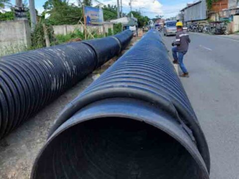 DPWH Project Construction of Access Roads San Lorenzo to Laguna, SLEX Southbound near Biñan Exit