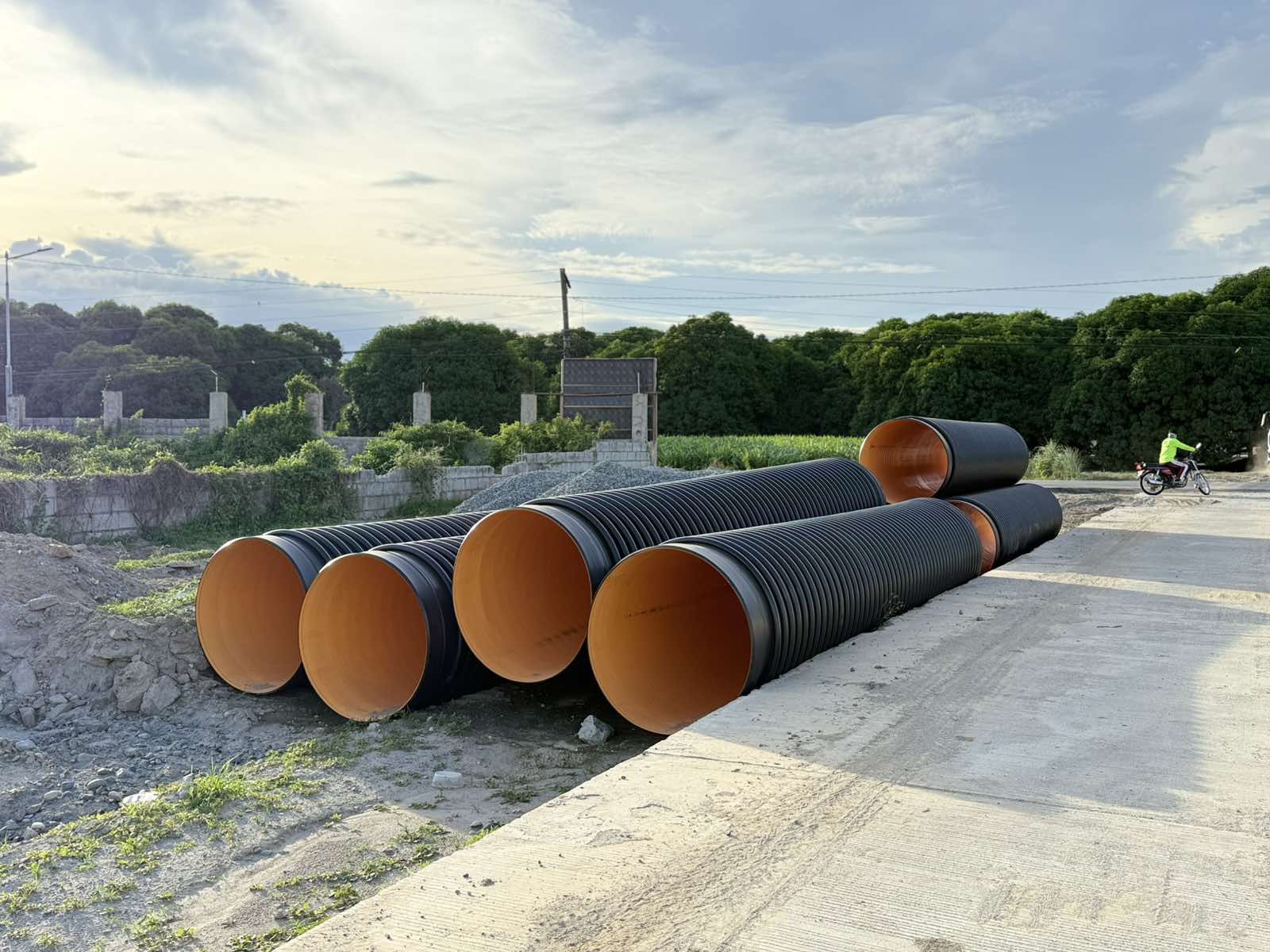 Construction of Moncada  San Manuel By-pass Road Drainage