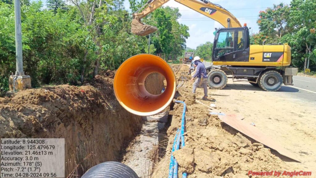 DPWH Construction Upgrading Rehabilitation of Drainage along Butuan-CDO Butuan