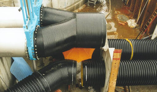 HDPE Fittings For Bends Branches Reducers Flanges