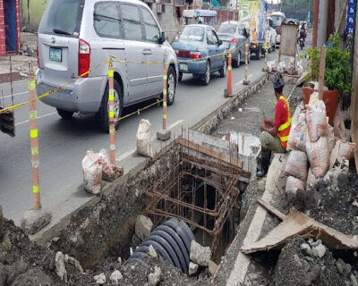 DPWH Project (Pilot) Las Piñas Drainage Canal, Zapote Road, Las Piñas City