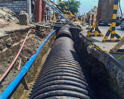 DPWH Project (Pilot) Las Piñas Drainage Canal Zapote Road, Las Piñas City